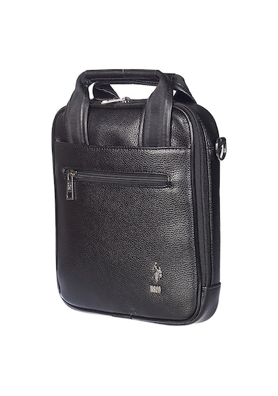 U.S. Polo Assn. U.s. Polo Assn El Çantası Suni Deri Siyah 6757 Siyah
