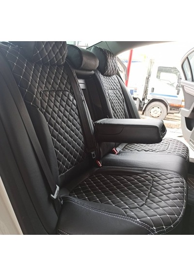 Volkswagen Passat B8 Araca Özel Deri Oto Koltuk Kılıfı (517274409)