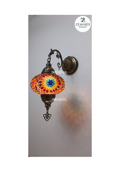 Şarjlı Aplik Büyük Camlı Kırmızı - 820082574 Kırmızı