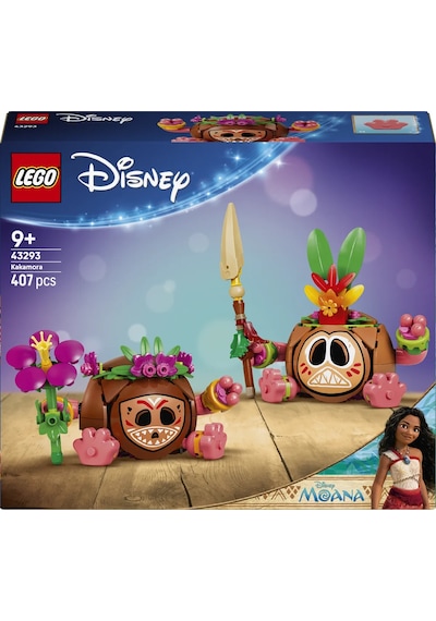 LEGO® ǀ Disney Moana Kakamora 43293 - 9 Yaş ve Üzeri Çocuklar için Film Aksesuarları İçeren Oyuncak Yapım Seti (407 Parça)