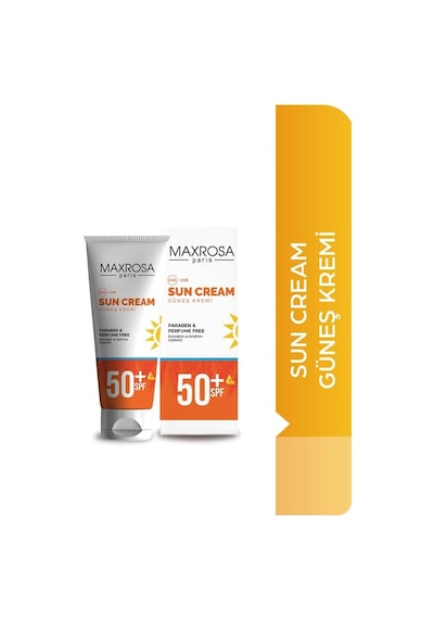 Maxrosa Paris SPF 50+ Yüksek Koruyucu Güneş Kremi 60 ML