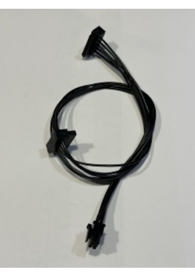 Mini 6 Pin Sata Kablo Small 6 Pin Sata Kablo 6 Pin 2 Sata Power Kablo 45 Cm