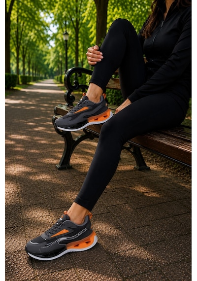 Ht Hotin Aegis Kadın Air Taban Spor Ayakkabı Günlük Rahat Koşu Ve Yürüyüş Sneaker Füme-turuncu Ht Hotin Aegis Kadın Air Taban Spor Ayakkabı Günlük Rahat Koşu Ve Yürüyüş Sneaker Füme-turuncu