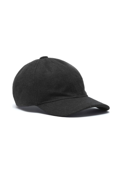 Kip Siyah %73 Polyester ,%27 Yün Sapka Siyah