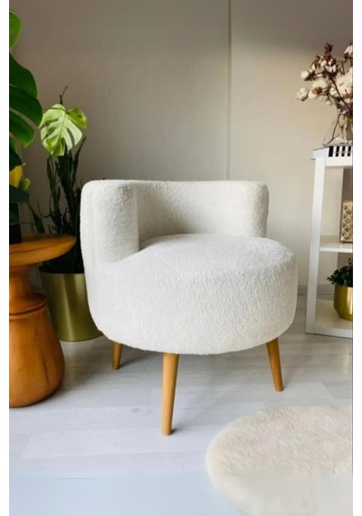 Elegant Comfort Çay Seti Tek Berjer Puf Takımı