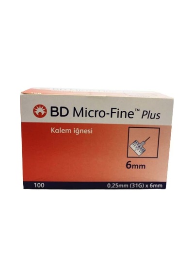 Bd Micro-Fine 6Mm/31G X 100 Adet