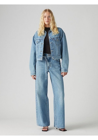 Levi's Kadın Xl Straight Mavi Jean Pantolon - 001tk-0001