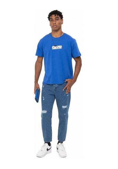 Watchofroyal Pleasure T-shirt Mavi