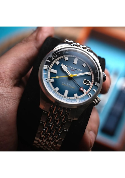 Spinnaker Bradner Gmt Sp-5121-88 Otomatik Erkek Kol Saati Altın
