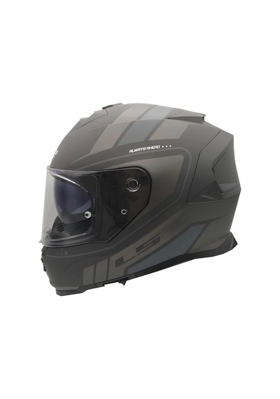 Ls2 Storm 2 Fist Full Face Motosiklet Kaskı Siyah Vizörlü Mat Siyah