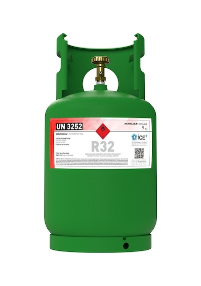 R32 Ice Gaz Tekrar Doldurulabilir Tüplü 9 Kğ