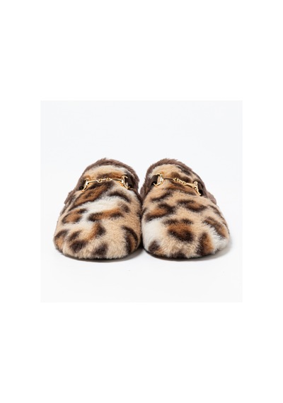 Anaı146 Leopard Camel Terlik/ Panduf Ev Kadın Anaı146-mk Macarena Leopardo Camel Anaı146 Leopard Camel