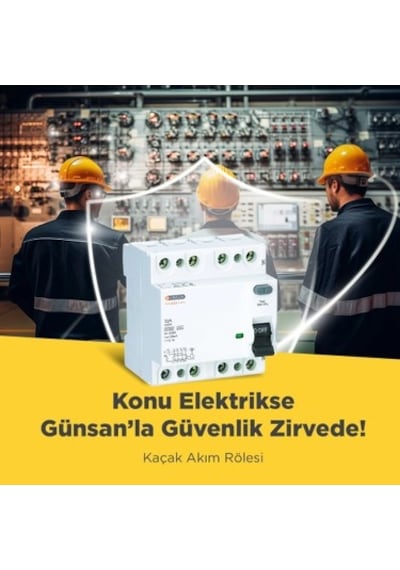 Kaçak Akım Koruma Anahtarı 6 Ka İle Güvenli Elektrik İletimi