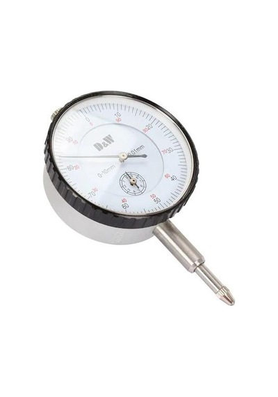 Dw Mekanik Komparatör Tek Saati Kulaksız - Ölçü 0-10 Mm