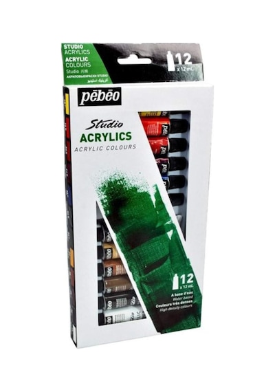 Studio Akrilik Boya Set 12 X 12ml Diğer