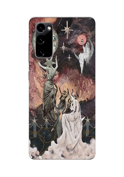 Samsung Galaxy Uyumlu S20 Fe Yumuşak Desen093 Çok Renkli