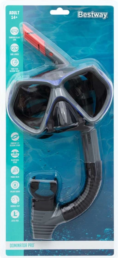 Dominator Pro Snorkel Maske 24069 Beyaz