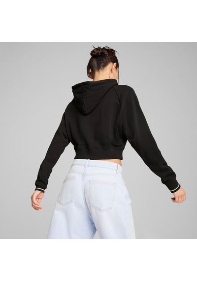 Puma Classics Relaxed Kadın Siyah Sweatshirt627484