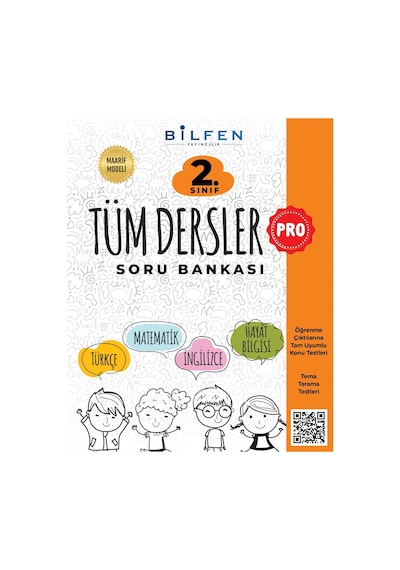 Bilfen Yayınları 2.sınıf Pro Tüm Dersler Soru Bankası Maarif Modeli Yeni