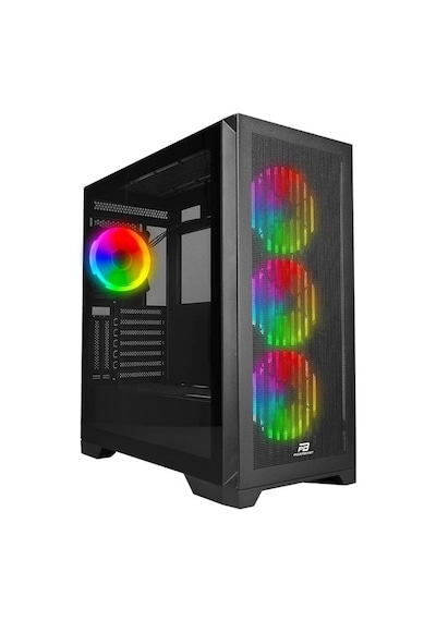 Powerboost VK-G4306S 4 ARGB Fanlı Mid-Tower Oyuncu Bilgisayar Kasası