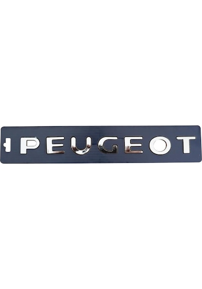 Peugeot 207 Bagaj Yazisi 8665.Pw 500018983