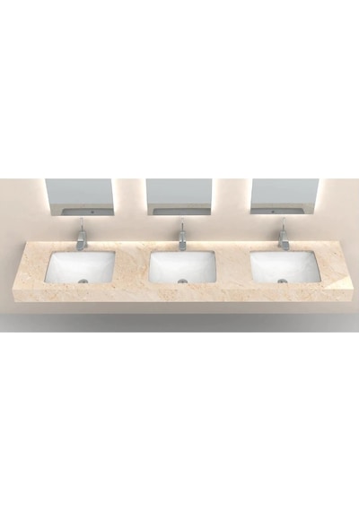 Turkuaz Seramik City 40x55 cm Tezgah Altı Lavabo