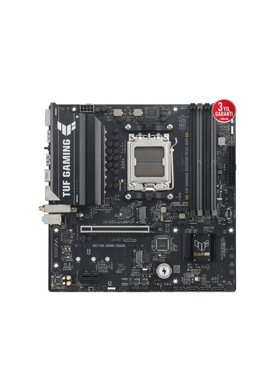 Asus Tuf Gamıng A620am-plus Wıfı, 4xddr5, 2x M.2, Hdmı, 2xdp, Wi-fi 6, Bluetooth V5.3, Am5 Soket Gamıng Anakart