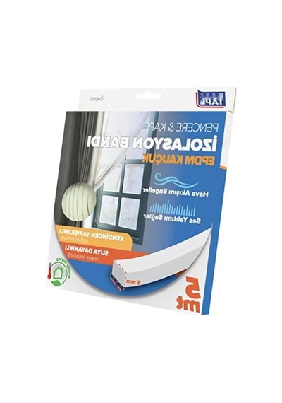 Epdm Kauçuk Pencere Ve Kapı İzolasyon Bandı - 5mm X 15mm X 5mt