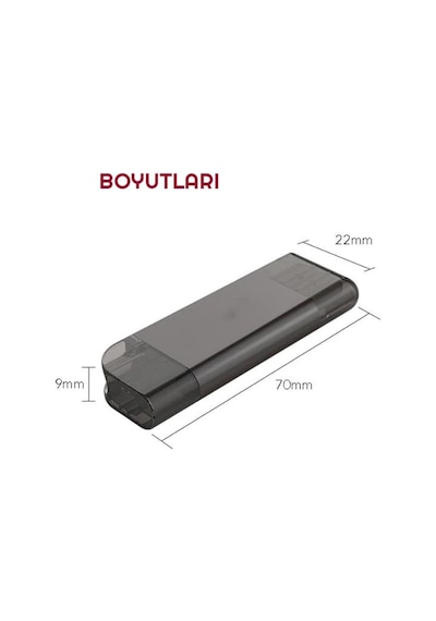 Exeo Usb 3.0 Type-C Mikro Usb Sd Tf Otg Hafıza Kart Okuyucu