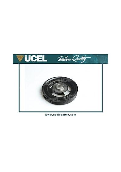ÜÇEL S3051 Krank Kasnağı P107-P206-P307-P207-C2-C3-Nemo-Bipper-Partner-Berlingo-Fiesta-Focus 1,4HDI-TDCI(Dv4Td)