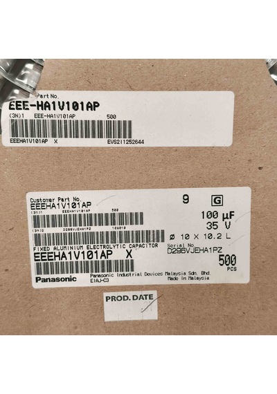 Eeeh11v101ap 100mf 35v Smd Kondansatör 100 Adet