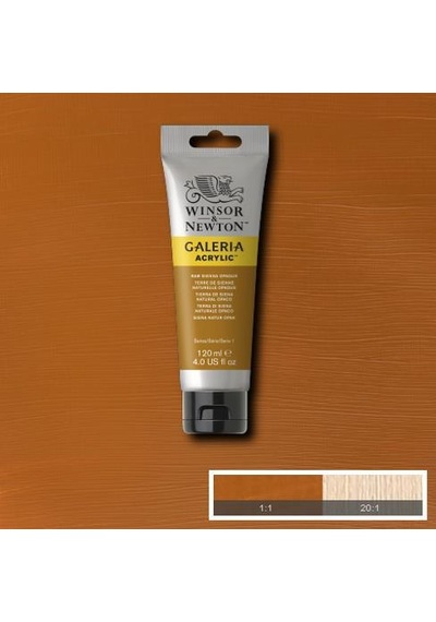 Winsor & Newton Galeria Akrilik Boya 120 Ml. 553 Raw Sienna Opaqu