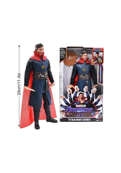 Doktor Strange Sesli Işıklı Müzikli 30 Cm. Karakter Figür Oyuncak Dr Doctor Strange