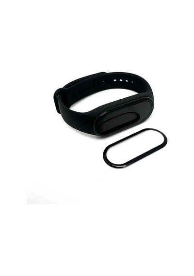 Lexroo Xiaomi Mi Band 7 Pmma Pet Saat Ekran Koruyucu - Siyah