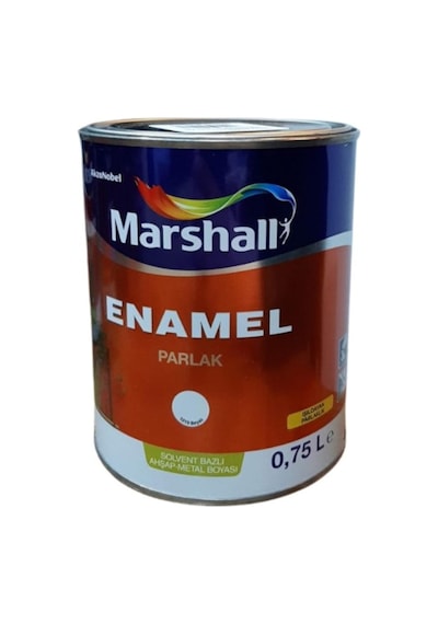 Marshall Enamel Parlak 1019 Beyaz 0.75 L