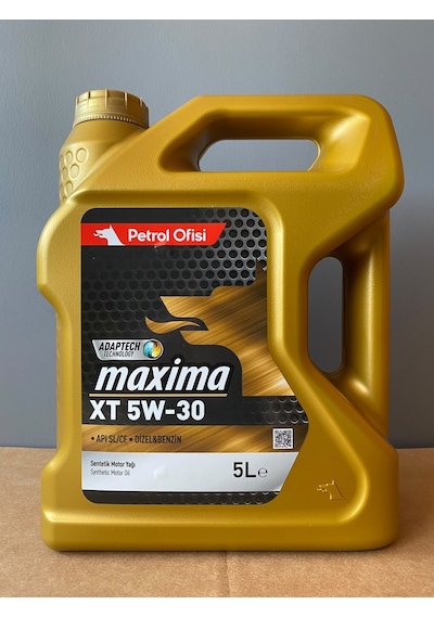 Petrol Ofisi XT 5W-30 Sentetik 5 Litre Motor Yağı (20/06/2026 Üretim)