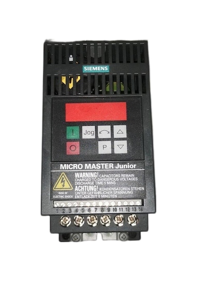 6se9112-0ca13 Mıcromaster Junıor Ac Drıve 230vac 0.5hp 370w Yeni Kutu Açık