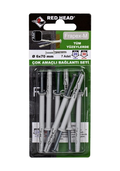Çok Amaçlı Bağlantı Seti 6x70 Mm Frape-x Set - 765022831 Diğer