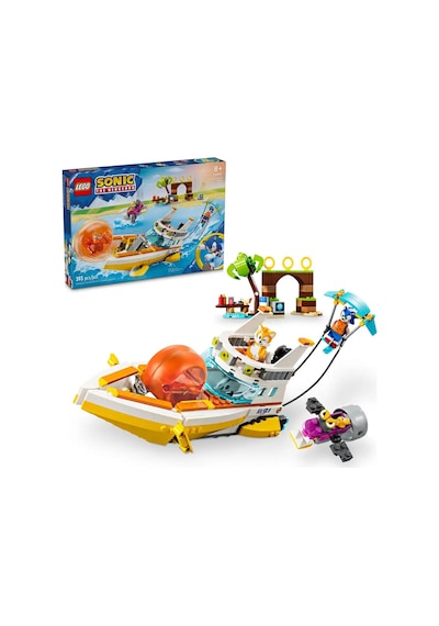 LEGO® Sonic the Hedgehog™ Tails’in Macera Teknesi 76997 – 8 Yaş ve Üzeri Çocuklar İçin Yaratıcı Oyuncak Yapım Seti (393 Parça)
