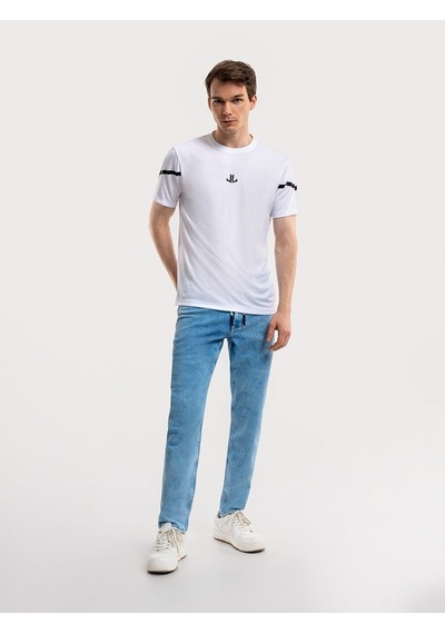 LOFT Regular Fit Erkek Tshirt K.kol Lf2035580 Q1.v1 Beyaz