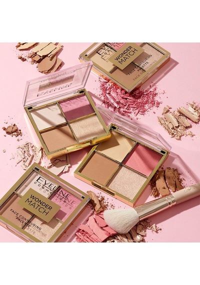 Wonder Match Face Controurıng Palette N01 Pembe Belirtilmemiş