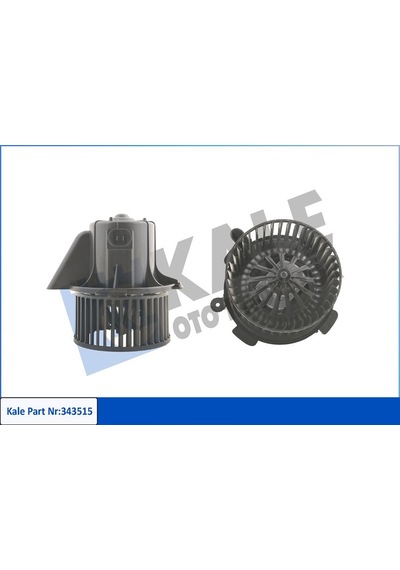 Kale 343515 Kalorifer Motoru Blower - Peugeot 307 2002- 1.4 Hdi Dizel Klimalı Modeller 6441s6 - 6441y7
