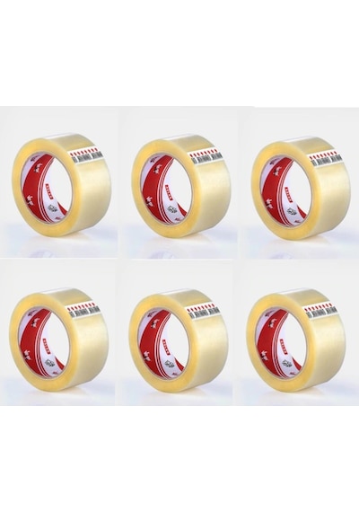 Vege Aslan Şeffaf Koli Bandı 45 MM x 100 M 6 Adet