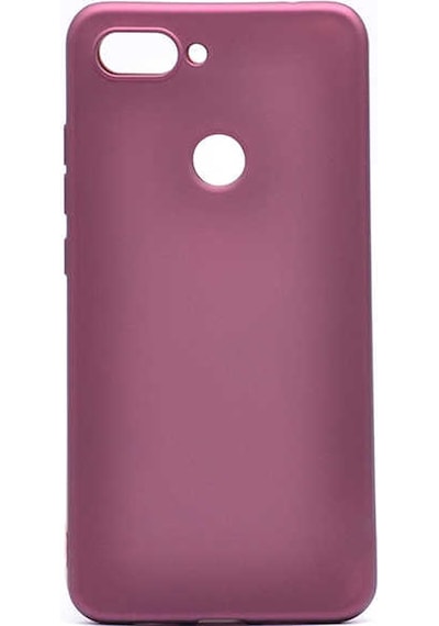 Xiaomi Mi 8 Lite Kılıf Zore Premier Silikon Kapak Saks Mavi