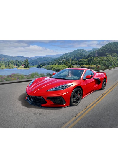 Revell 67714 Corvette C8 Coupe Model Set 1:25