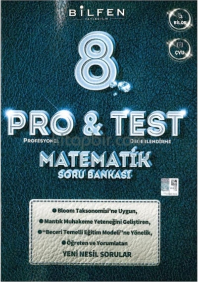 8. Sınıf Lgs Pro & Test Matematik Soru Bankası Yeni + Sürpriz Hediye