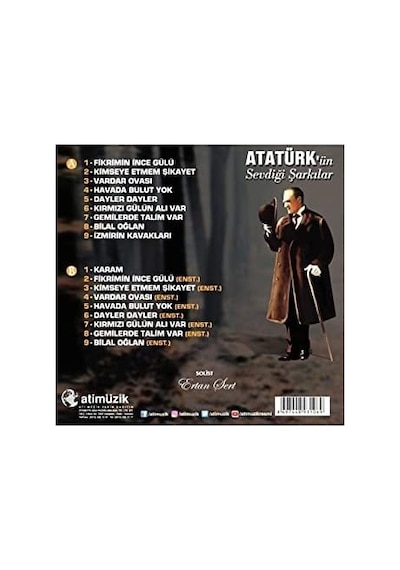 Atatürk&apos Ün Sevdiği Şarkılar Plak