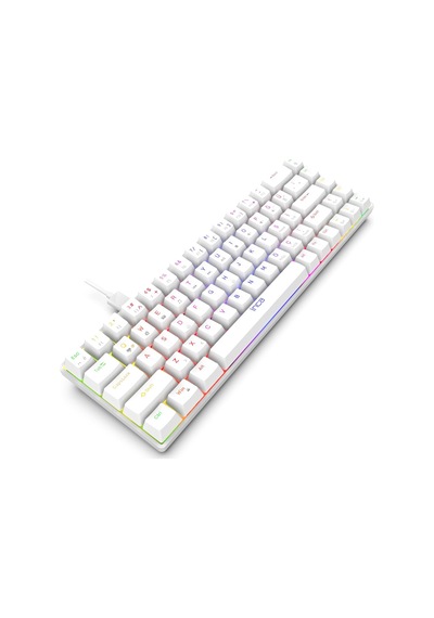 Inca Ikg-453 Empousa 68 Keys Red Switch Full Rainbow Mechanical Keyboard Yoğun Kullanımdan Sonra Bile Dokularını Kor