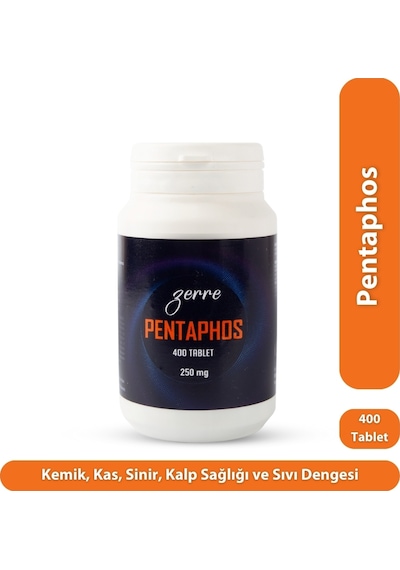 Zerre Doku Tuzu Schüssler Mineral Pentaphos 400 Tablet