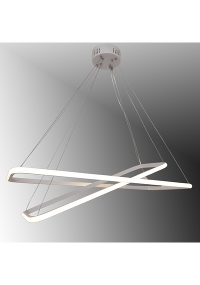 Tt400-2 By Tt Ayd Dikdörtgen Sarı Işık 2l İ Matbeyaz Led Avize Beyaz